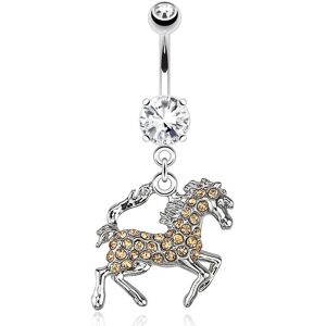 Piercing Street Piercing nombril cheval - Argente