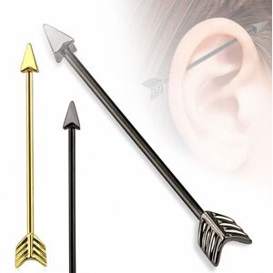 Piercing Street Piercing industriel oreille fleche -