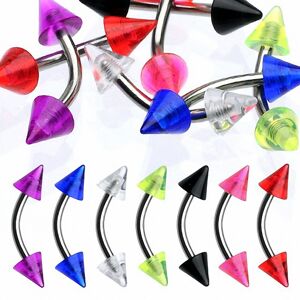 Piercing Street Piercing arcade Pointes Acrylique - Multicolore