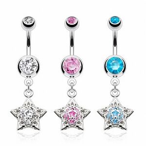 Piercing Street Piercing nombril etoile vintage -