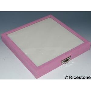 Ricestone 3ga) Coffret Feutrine 21x21cm; objets minces, CD, plaque.