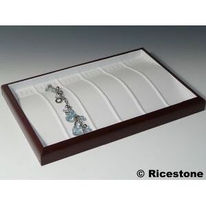 Ricestone 6e) Plateau 24x34 cm 24 bracelets.