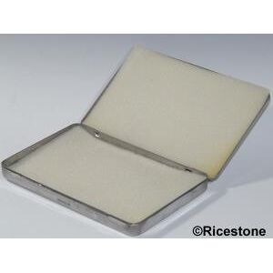 Ricestone 1h) Boite métallique15,2 x 23 x 2,2cm pour vos objets fragile.