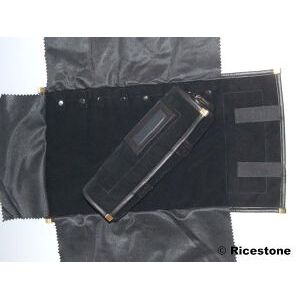 Ricestone 1a) Marmotte pour bracelets, Trousse a bijoux en feutrine souple