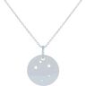 LES POULETTES BIJOUX Collier en Argent Zodiaque Constellation Balance