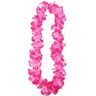 Party Deco Collier Hawaïen en Fleurs Rose