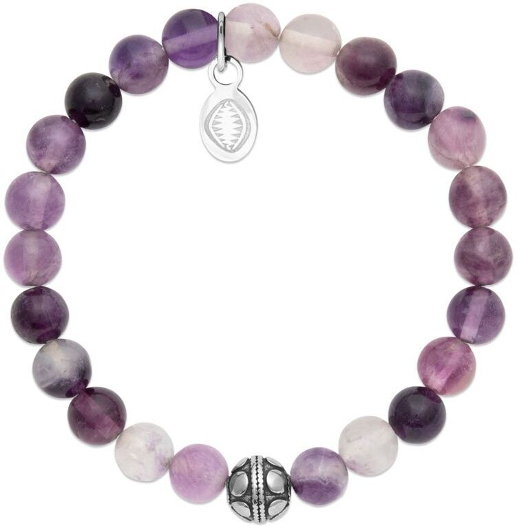 France Minéraux Bracelet Fluorite et Sphère "Pour Elle"