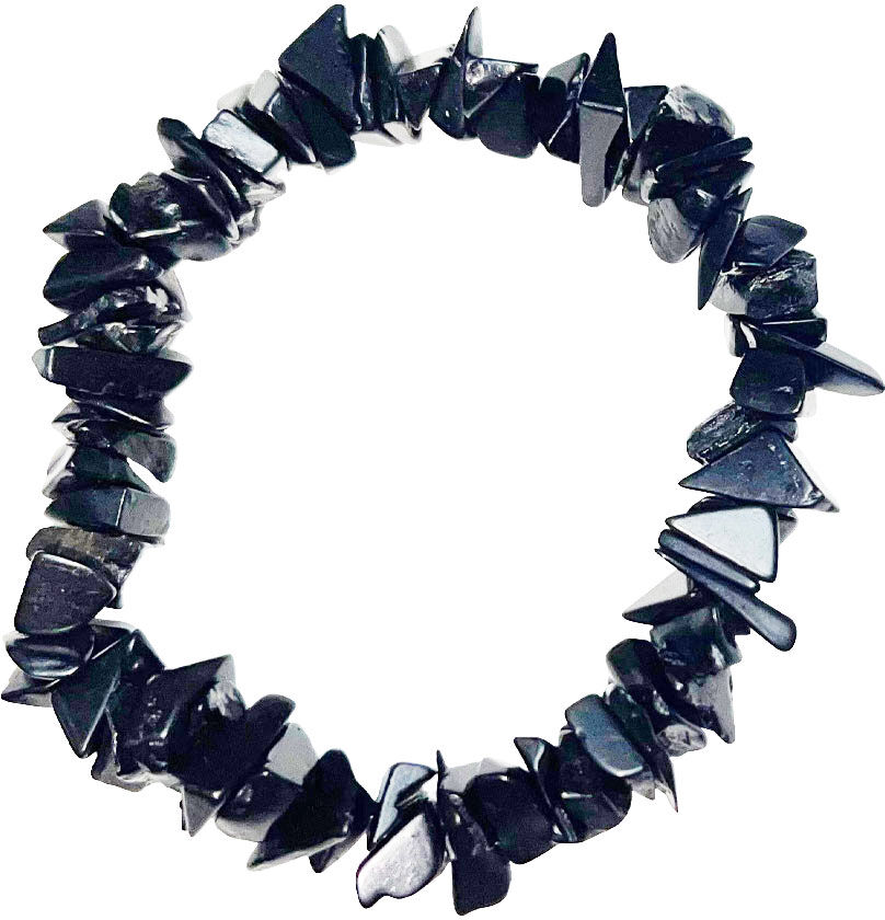 France Minéraux Bracelet Shungite - Baroque 19cm