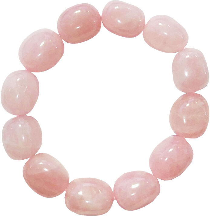 France Minéraux Bracelet Quartz rose - Pierres Pépites