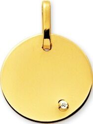 Orféva Pendentif Lumière dans la Nuit Or Jaune