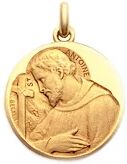 Médaille Becker Saint Antoine