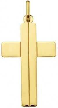 Orféva Croix Modernité (Or jaune 9k)