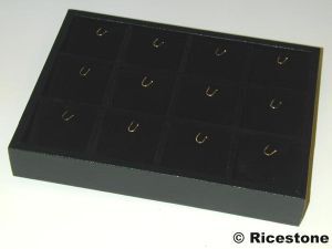 Ricestone 2a) Plateaux pour 12 pendentifs, 15 x 20,5 cm