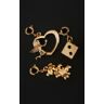 PrettyLittleThing Gold 90S Jewellery Charms 3 Pack