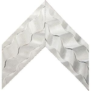 Leroy Merlin Asta per cornice Greta in legno grezzo argento 50 cm