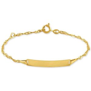 Stroili Bracciale Con Targhetta Holy Oro Giallo Collezione: Holy Oro Giallo