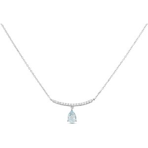 Stroili Collana Amélie Oro Bianco Topazio Cubic Zirconia Collezione: Amélie Oro Bianco