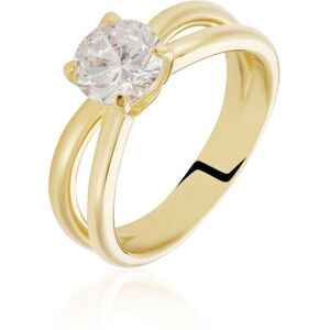 Stroili Anello Golden Dream Placcato Oro Giallo Cubic Zirconia Collezione: Golden Dream - Misura 54 Giallo