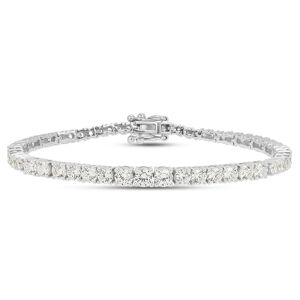 Stroili Bracciale Tennis Silver Elegance Argento Rodiato Cubic Zirconia Collezione: Silver Elegance Bianco