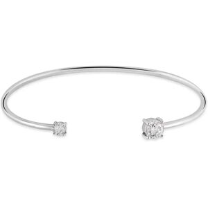 Stroili Bangle Punto Luce Silver Elegance Argento Rodiato Cubic Zirconia Collezione: Silver Elegance Bianco