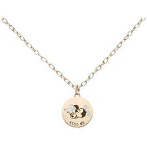 Stroili Collana Lady Message Acciaio Rosato Disney e Cristalli Collezione: Lady Message Rosa