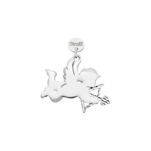 Stroili Charm in argento rodiato diamantato Collezione: Love Beats Bianco