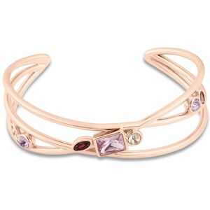 Stroili Bangle Violet Ottone Rosa Cristallo Collezione: Violet Rosa