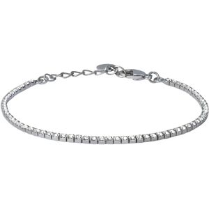 Stroili Bracciale Tennis Romantic Shine Metallo Nero Cristallo Collezione: Romantic Shine