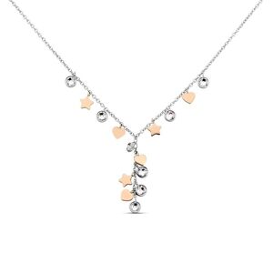 Stroili Collana Lady Chic Wow Acciaio Bicolore Collezione: Lady Chic Argentato