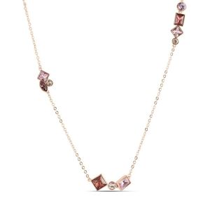 Stroili Collana Violet Ottone Rosa Cristallo Collezione: Violet Rosa