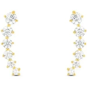 Stroili Orecchini Lobo Bon Ton Oro Giallo Cubic Zirconia Collezione: Bon Ton Oro Giallo