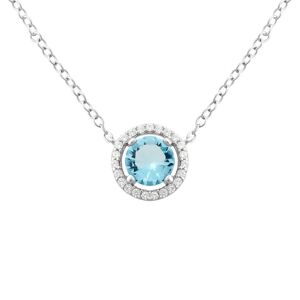 Stroili Collana Punto Luce Silver Rainbow Argento Rodiato Cubic Zirconia Collezione: Silver Rainbow Bianco