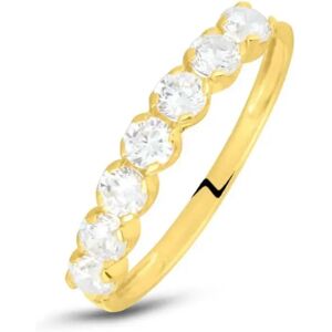 Stroili Anello Riviere Claire Oro Giallo Cubic Zirconia Collezione: Claire - Misura 57 Oro Giallo