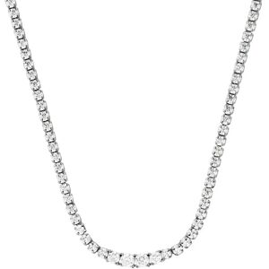 Stroili Collana Tennis Silver Elegance Argento Rodiato Cubic Zirconia Collezione: Silver Elegance Bianco