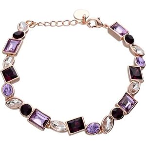 Stroili Bracciale Violet Ottone Rosa Cristallo Collezione: Violet Rosa