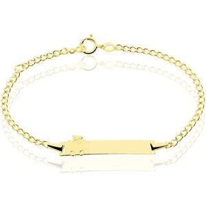 Stroili Bracciale Con Targhetta Holy Oro Giallo Collezione: Holy Oro Giallo