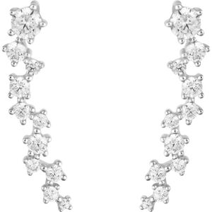 Stroili Orecchini Lobo Silver Elegance Argento Rodiato Cubic Zirconia Collezione: Silver Elegance Bianco