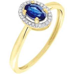 Stroili Anello Charlotte Oro Giallo Zaffiro Diamante Collezione: Charlotte - Misura 52 Oro Giallo