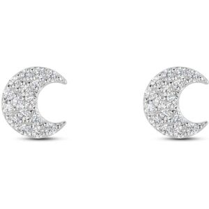 Stroili Orecchini Lobo Claire Oro Bianco Cubic Zirconia Collezione: Claire Oro Bianco