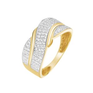 Stroili Anello Fascia Claire Oro Giallo Cubic Zirconia Collezione: Claire - Misura 58 Oro Giallo