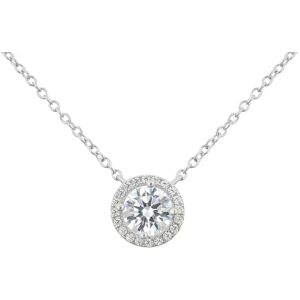 Stroili Collana Punto Luce Silver Elegance Argento Rodiato Cubic Zirconia Collezione: Silver Elegance Bianco