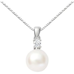 Stroili Collana Gabrielle Oro Bianco Perla D'Acqua Dolce Cubic Zirconia Collezione: Gabrielle Oro Bianco