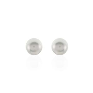 Stroili Orecchini Lobo Silver Pearls Argento Rodiato Perla sintentica Collezione: Silver Pearls Bianco