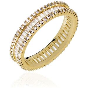 Stroili Anello Golden Dream Placcato Oro Giallo Cubic Zirconia Collezione: Golden Dream - Misura 52 Giallo