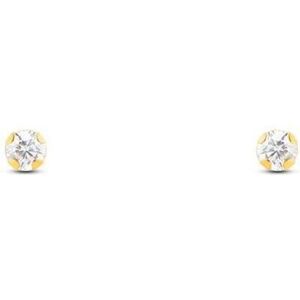 Stroili Orecchini Lobo Punto Luce Bon Ton Oro Giallo Cubic Zirconia Collezione: Bon Ton Oro Giallo