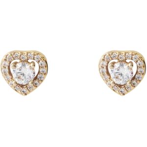 Stroili Orecchini Lobo Golden Dream Placcato Oro Giallo Cubic Zirconia Collezione: Golden Dream Giallo