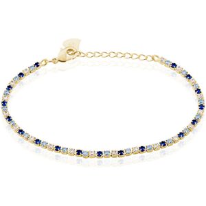 Stroili Bracciale Tennis Golden Dream Placcato Oro Giallo Cubic Zirconia Collezione: Golden Dream Giallo