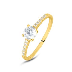 Stroili Anello Solitario Claire Oro Giallo Cubic Zirconia Collezione: Claire - Misura 54 Oro Giallo