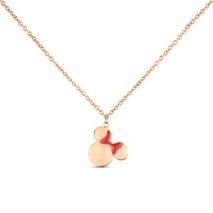 Collana Donna Stroili Disney 1675394 Acciaio Inossidabile Rosè Minnie