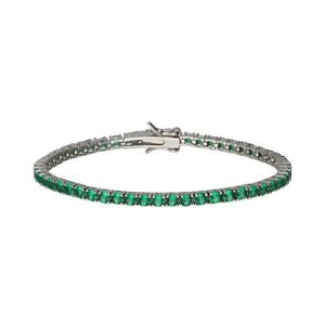 Stroili Bracciale Tennis Silver Rainbow Argento Rodiato Cubic Zirconia Collezione: Silver rainbow Bianco